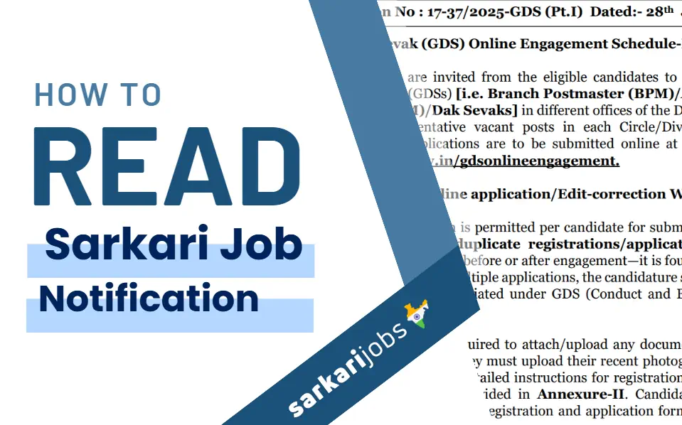 Type of Information in Sarkari Job Notification: Complete Guide to Reading Government Job Alerts