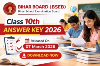 Bihar Board BSEB Class 10th Answer Key 2026 Released