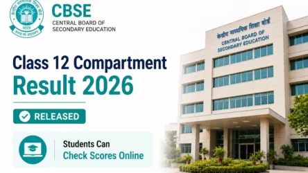 CBSE Class 12 Compartment Result 2026 Released; Students Can Check Scores Online Now