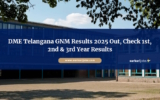 DME Telangana GNM Results 2025 Out, Check 1st, 2nd & 3rd Year Results