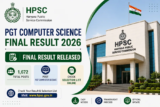 HPSC PGT Computer Science Final Result 2026 Released for 1,672 Posts; Check Selection List