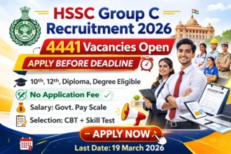 HSSC Group C Recruitment 2026: Vacancy Increased, Last Date Extended for 4441 Posts