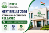 HTET Result 2026 Scorecard and E-Certificate Released at bseh.org.in, Check Download Details