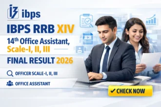 IBPS RRB XIV Office Assistant & Officer Scale I, II, III Final Result 2026 Announced