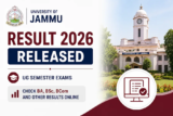 Jammu University Result 2026 Released for UG Semester Exams, Check BA, BSc, BCom and Other Results Online