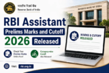 RBI Assistant Prelims Marks and Cutoff 2026 Released for 650 Posts