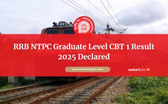 RRB NTPC Graduate Level CBT 1 Result 2025 Declared: Download Zone-Wise Merit List at rrbcdg.gov.in