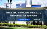 RSSB VDO New Exam Date 2025 Announced for 850 Posts