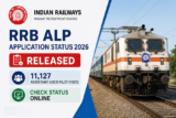 Railway RRB ALP Application Status 2026 Released for 11,127 Posts; Check Status Online