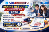 SBI Clerk JA Mains Result with Score Card 2026 Declared for 5180 Junior Associate Posts