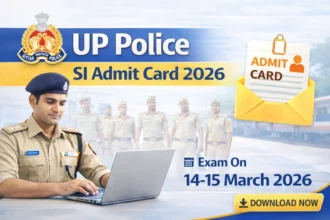 UP Police SI Admit Card 2026 Released for 4543 Sub Inspector Posts