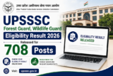 UPSSSC Forest Guard, Wildlife Guard Eligibility Result 2026 Released for 708 Posts