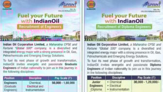 IOCL Recruitment 2025: Apply Online for Graduate & Diploma Engineers, Salary Up to ₹1.6 Lakh