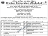 UCIL Trainee Recruitment 2025 Announced for Engineers, Scientists & Admin Graduates – Apply by Sept 24