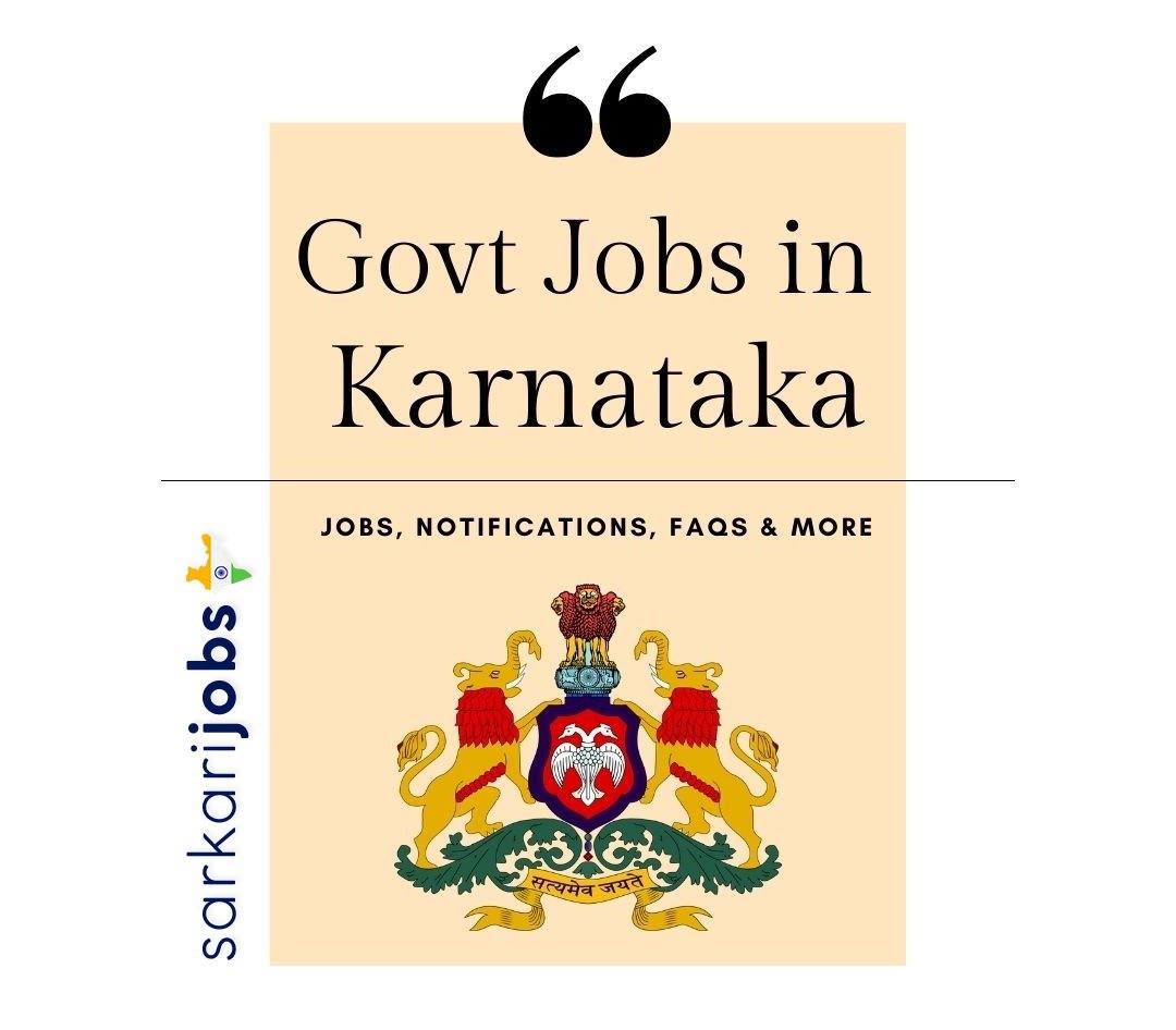 Karnataka Govt Jobs