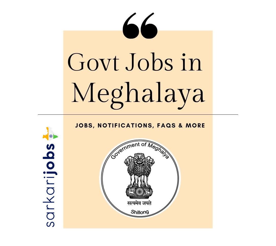 Meghalaya Govt Jobs