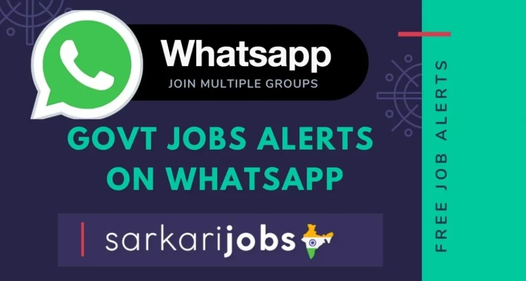 whatsapp groups for sarkari jobs, sarkari result, sarkari naukri and free job alerts