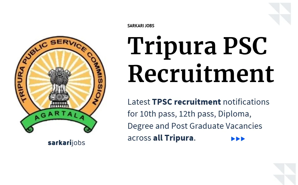 TPSC Recruitment 2025 for 230+ Personal Assistants, Food Safety Officers, Superintendents, AO and Other Vacancies