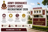 AOC Recruitment 2026 for 2615 Tradesman Mate, Fireman, JOA, MTS and Material Assistant Posts