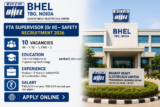 BHEL Recruitment 2026 Notice Out for 10 Safety Supervisor Posts, Apply Online by September 7
