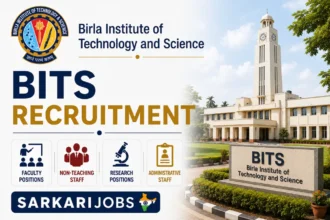 BITS Recruitment 2026 – Apply for Junior Research Fellow, Postdoctoral Research Fellow and Other Posts