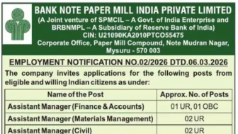 BNPM India Recruitment 2026 for Assistant Managers and Other Posts