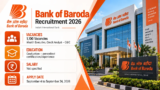 Bank of Baroda SO Recruitment 2026 Notice Out for 1,100 Wealth Executive and Credit Analyst Vacancies, Apply Online by September 24