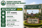 CCS HAU Invites Applications for 377 ITI Apprentice Posts; Registration Ends September 13