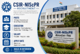 CSIR-NIScPR Recruitment 2026: Walk-In for 14 Project Associate and Senior Project Associate Posts on September 3