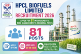 HPCL Recruitment 2026 for 440+ Apprentice, Junior Executives, Assistant Managers, Managers and Other Posts