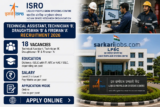 ISRO LPSC Recruitment 2026 Announced for 18 Technical Assistant, Technician, Draughtsman and Fireman Posts; ITI and Diploma Candidates Eligible