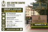 Indian Army ASC Centre South Recruitment 2026 Begins: 62 Group C Civilian Vacancies to be Filled