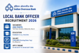 Indian Overseas Bank Recruitment 2026 Drive: 250 Local Bank Officer Vacancies Now Available