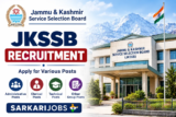 JKSSB Recruitment 2026 for 650+ Draftsman, Work Supervisor, Warder and Other Vacancies