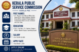 Kerala PSC Recruitment for 31 Plumber, Fire & Rescue Officer, Beat Forest Officer and Other Posts Announced with October 7 Deadline
