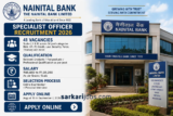 Nainital Bank Specialist Officer Recruitment 2026 Notice Out: 41 SO Vacancies Announced