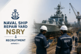 Naval Ship Repair Yard Recruitment 2026 for 50+ Technician (Vocational) / Apprentice & Other Vacancies