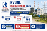 RVUNL Recruitment 2026 for 2000+ 2005 Junior Engineer-I, Junior Accountants, Junior Assistants and Other Vacancies
