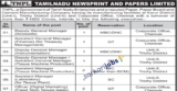 TNPL Executive Recruitment 2025 for Officers, Assistant Managers, Managers & Other Vacancies