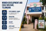 Telangana Anganwadi Recruitment 2026: 52 AWT and Helper Vacancies, Apply Online by September 2