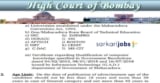Bombay High Court Recruitment 2026 for 89+ District Judge and Other Vacancies