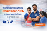 Boxing Federation Of India Recruitment 2026 For Managers, Coordinators, Analysts, Sports Physicians, Admin Assistants and Other Posts