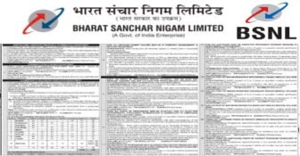 BSNL Recruitment 2026 for 120+ Sr Executive Trainees, Telecom, Finance and Other Posts