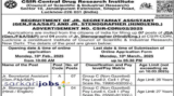 CDRI Recruitment 2026 for 44+ Technical Assistants, Technicians and Other Posts