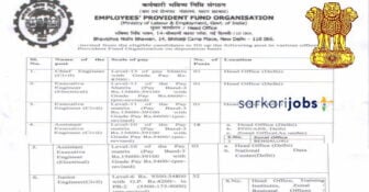 EPFO Recruitment 2026 for 150+ LDC / JSA and Other Posts