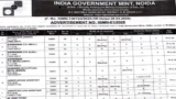 India Government Mint Recruitment 2026 for 90+ Supervisors, Engravers, Junior Office Assistants, Jr Technicians and Other Posts