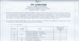 ITI Limited Recruitment 2026: Apply Online for 215+ Young Professionals / YP and Other Posts