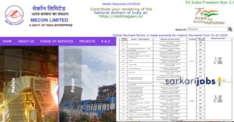 MECON Limited Junior Engineer & Officer Recruitment 2026 – Apply Online for 44 Posts