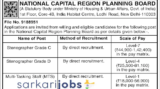 NCRPB Recruitment 2026 for Assistant Director, Planning Assistant and Other Posts @ ncrpb.nic.in