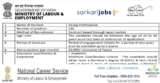 Ministry of Labour and Employment Recruitment 2022 for 130+ Graduates / Young Professional Posts